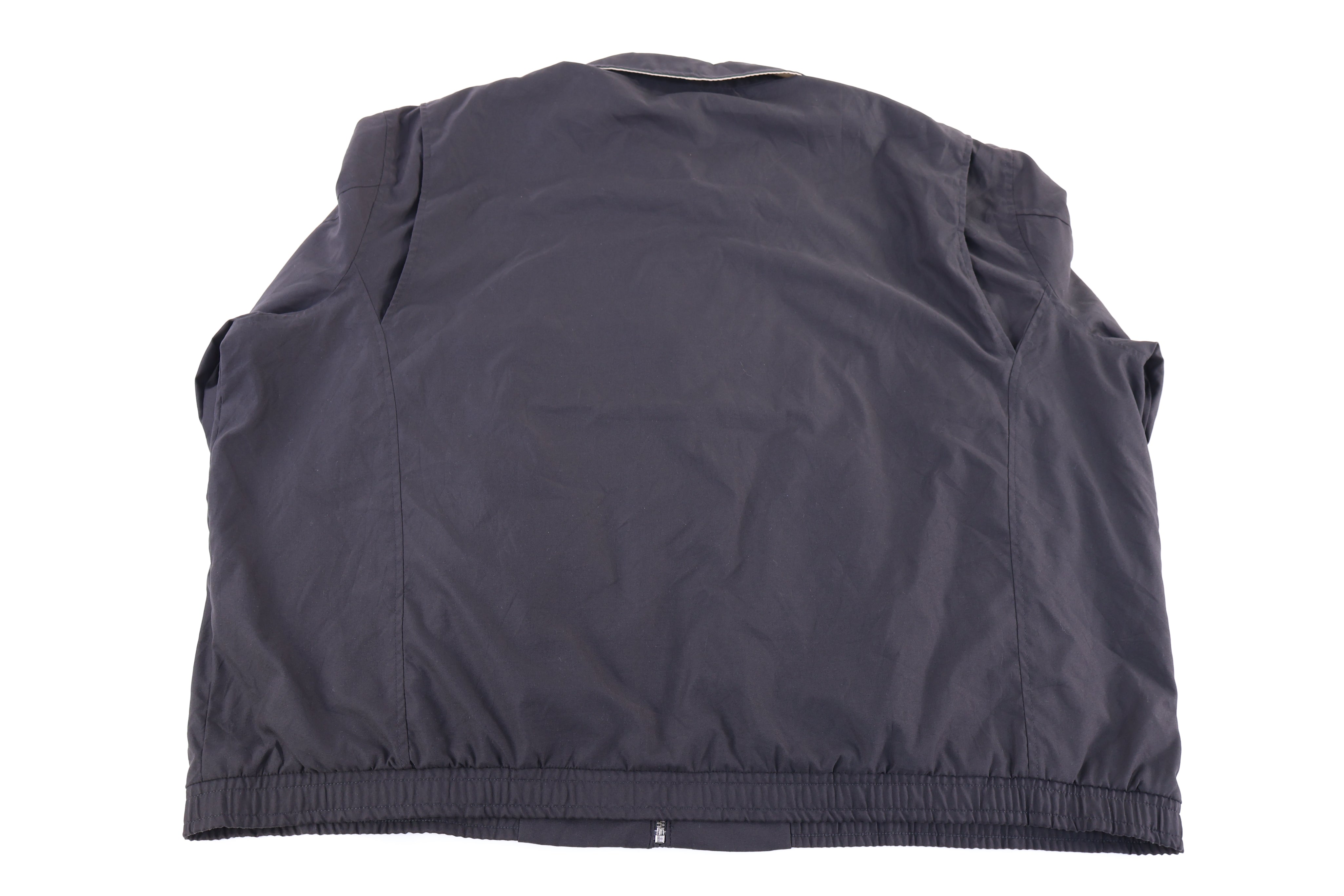 Polo Ralph Lauren Embroidered Logo Black Full Zip Jacket - Jacket - Thrifted Threads