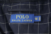Polo Ralph Lauren Embroidered Logo Black Full Zip Jacket - jacket - Thrifted Threads