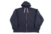 Polo Ralph Lauren Embroidered Logo Black Full Zip Jacket - Jacket - Thrifted Threads