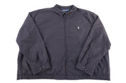 Polo Ralph Lauren Embroidered Logo Black Full Zip Jacket - Jacket - Thrifted Threads