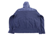 Polo Ralph Lauren Embroidered Logo Blue Full Zip Hoodie - jacket - Thrifted Threads