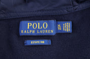 Polo Ralph Lauren Embroidered Logo Blue Full Zip Hoodie - jacket - Thrifted Threads