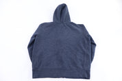 Polo Ralph Lauren Embroidered Logo Blue Full Zip Hoodie - Jacket - Thrifted Threads
