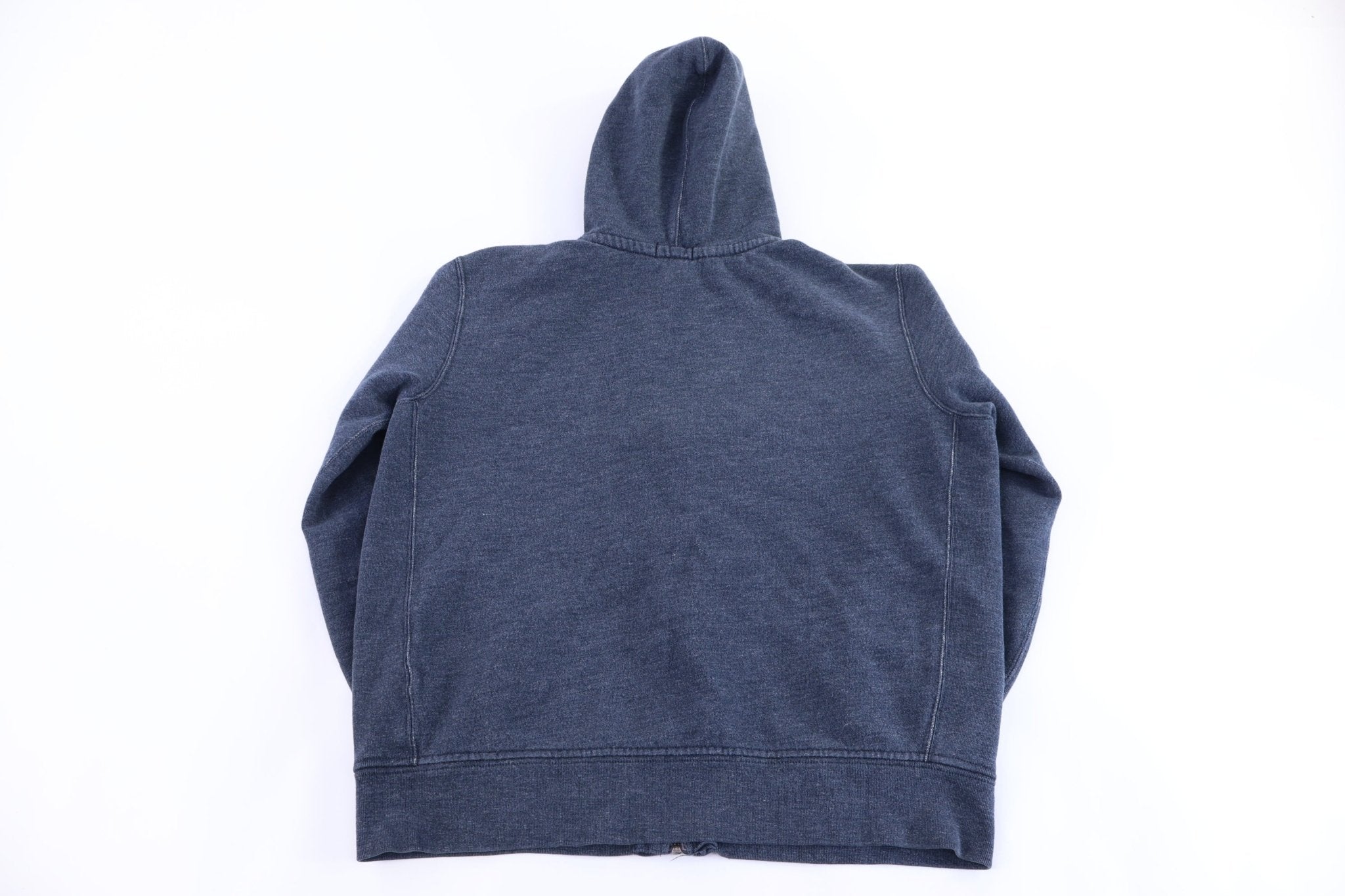 Polo Ralph Lauren Embroidered Logo Blue Full Zip Hoodie - Jacket - Thrifted Threads