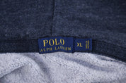 Polo Ralph Lauren Embroidered Logo Blue Full Zip Hoodie - Jacket - Thrifted Threads