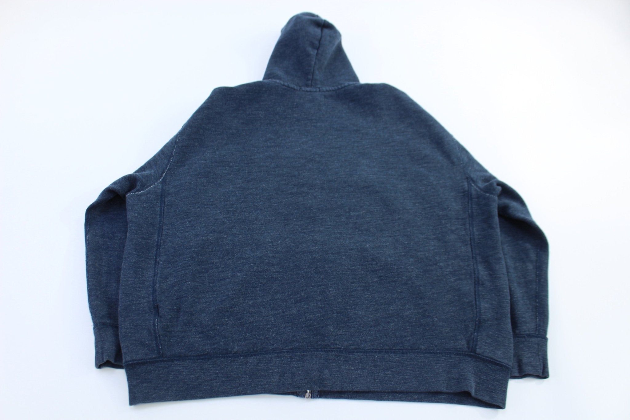 Polo Ralph Lauren Embroidered Logo Blue Full Zip Jacket - Jacket - Thrifted Threads