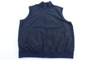 Polo Ralph Lauren Embroidered Logo Blue Full Zip Vest - Vest - Thrifted Threads