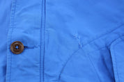 Polo Ralph Lauren Embroidered Logo Blue Hooded Jacket - ThriftedThreads.com