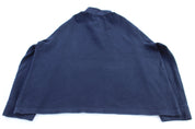 Polo Ralph Lauren Embroidered Logo Blue Quarter Zip Sweater - ThriftedThreads.com