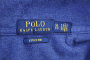Polo Ralph Lauren Embroidered Logo Blue Quarter Zip Sweater - Sweater - Thrifted Threads