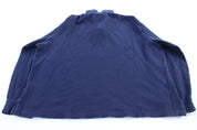 Polo Ralph Lauren Embroidered Logo Blue Quarter Zip Sweater - Sweater - Thrifted Threads
