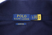 Polo Ralph Lauren Embroidered logo Blue Quarter Zip Sweater - Sweater - Thrifted Threads
