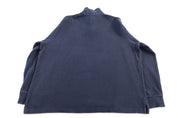 Polo Ralph Lauren Embroidered Logo Blue Quarter Zip Sweater - Sweater - Thrifted Threads