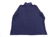 Polo Ralph Lauren Embroidered Logo Blue Quarter Zip Sweater - Sweater - Thrifted Threads