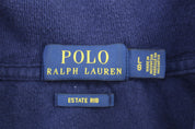 Polo Ralph Lauren Embroidered Logo Blue quarter Zip Sweater - Sweater - Thrifted Threads