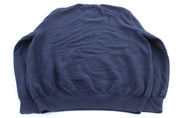 Polo Ralph Lauren Embroidered Logo Blue Sweater - ThriftedThreads.com
