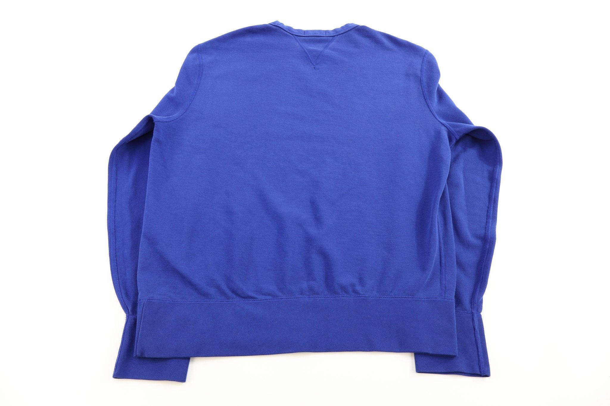 Polo Ralph Lauren Embroidered Logo Blue Sweater - Sweater - Thrifted Threads