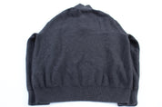Polo Ralph Lauren Embroidered Logo Dark Grey Pullover Sweater - Sweater - Thrifted Threads