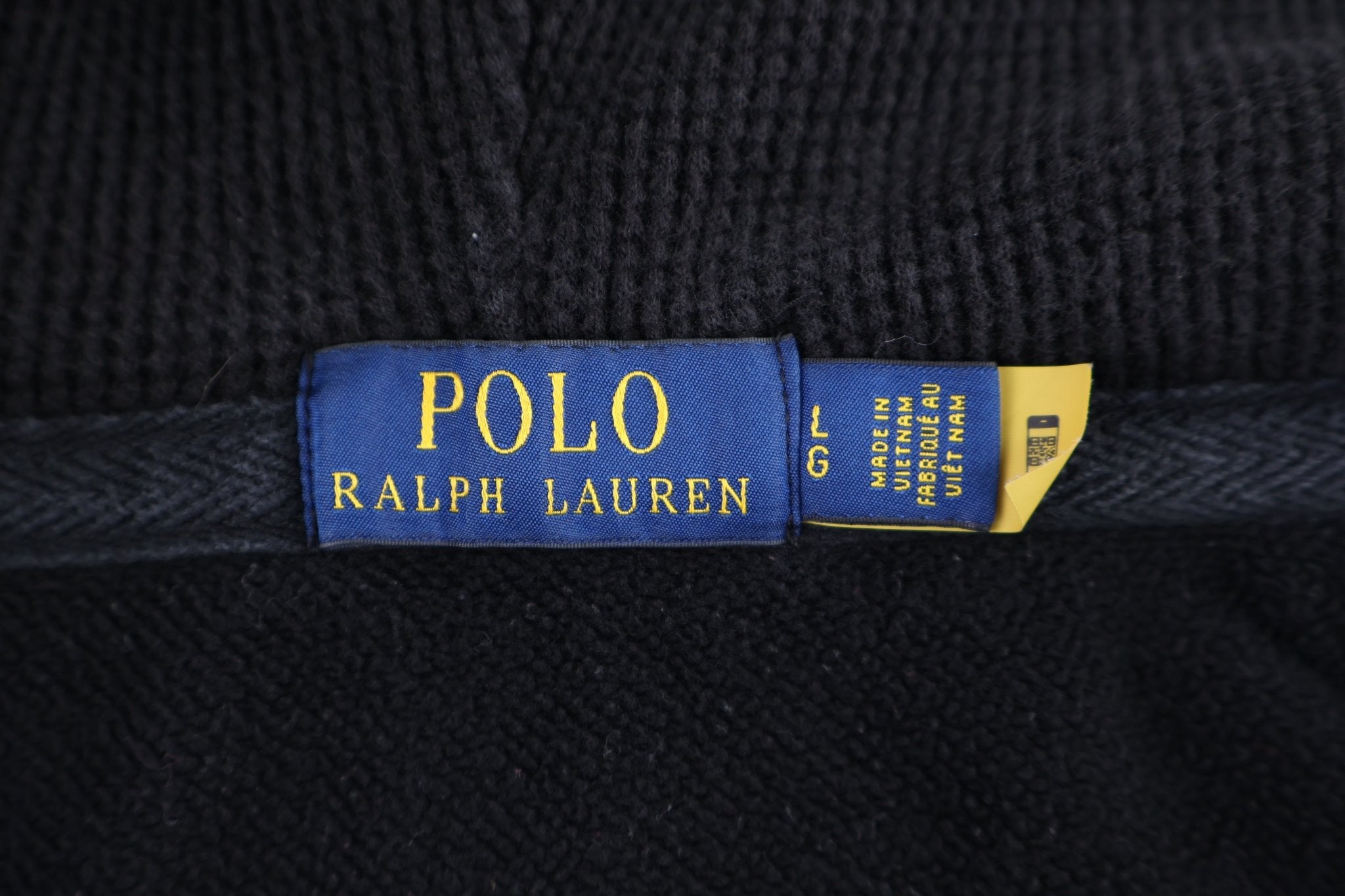 Polo Ralph Lauren Embroidered Logo Full Zip Hoodie - Jacket - Thrifted Threads