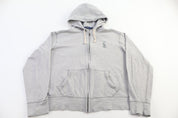 Polo Ralph Lauren Embroidered Logo Full Zip Hoodie - jacket - Thrifted Threads