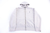 Polo Ralph Lauren Embroidered Logo Full Zip Hoodie - Jacket - Thrifted Threads