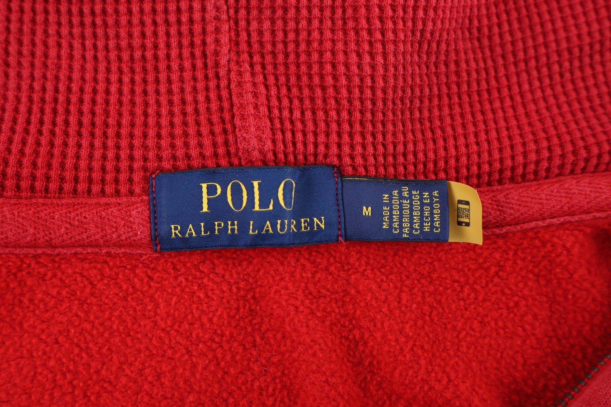 Polo Ralph Lauren Embroidered Logo Full Zip Hoodie - Jacket - Thrifted Threads