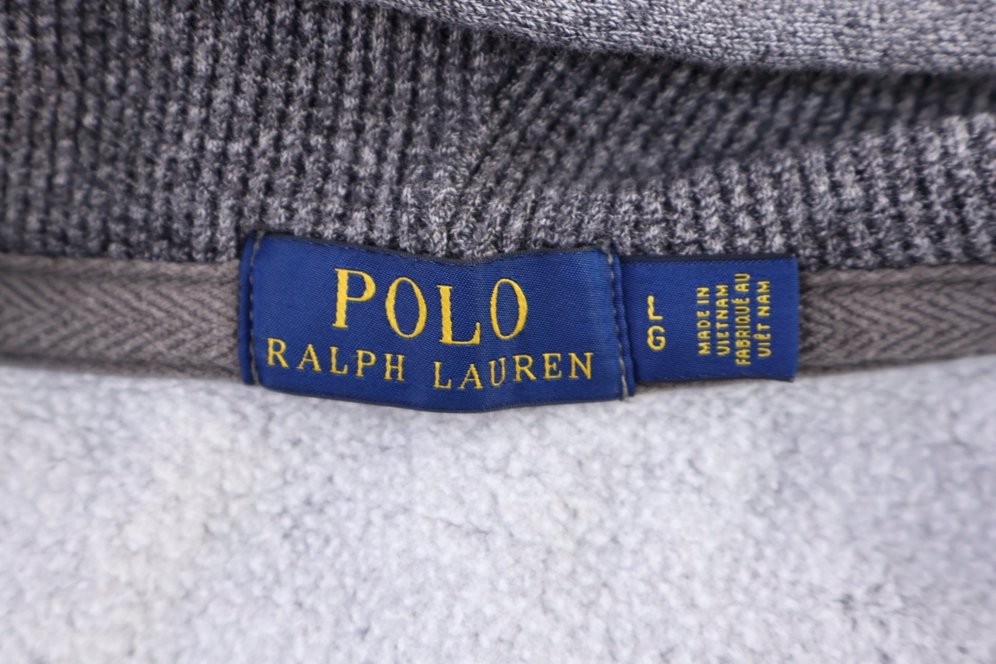 Polo Ralph Lauren Embroidered Logo Full Zip Hoodie - Jacket - Thrifted Threads