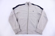 Polo Ralph Lauren Embroidered Logo Full Zip Sweater - Sweater - Thrifted Threads