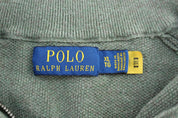 Polo Ralph Lauren Embroidered Logo Green Pullover Sweater - ThriftedThreads.com
