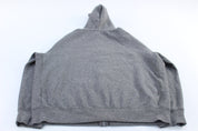 Polo Ralph Lauren Embroidered Logo Grey Full Zip Hoodie - ThriftedThreads.com