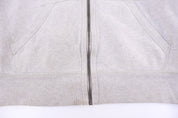 Polo Ralph Lauren Embroidered Logo Grey Full Zip Hoodie - Jacket - Thrifted Threads