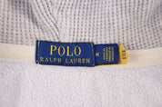 Polo Ralph Lauren Embroidered Logo Grey Full Zip Hoodie - Jacket - Thrifted Threads