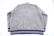 Polo Ralph Lauren Embroidered Logo Grey Full Zip Jacket - Jacket - Thrifted Threads