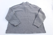 Polo Ralph Lauren Embroidered Logo Grey Quarter Zip Sweater - Sweater - Thrifted Threads