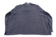 Polo Ralph Lauren Embroidered Logo Grey Quarter Zip Sweater - Sweater - Thrifted Threads