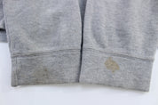 Polo Ralph Lauren Embroidered Logo Grey Quarter Zip Sweater - Sweater - Thrifted Threads