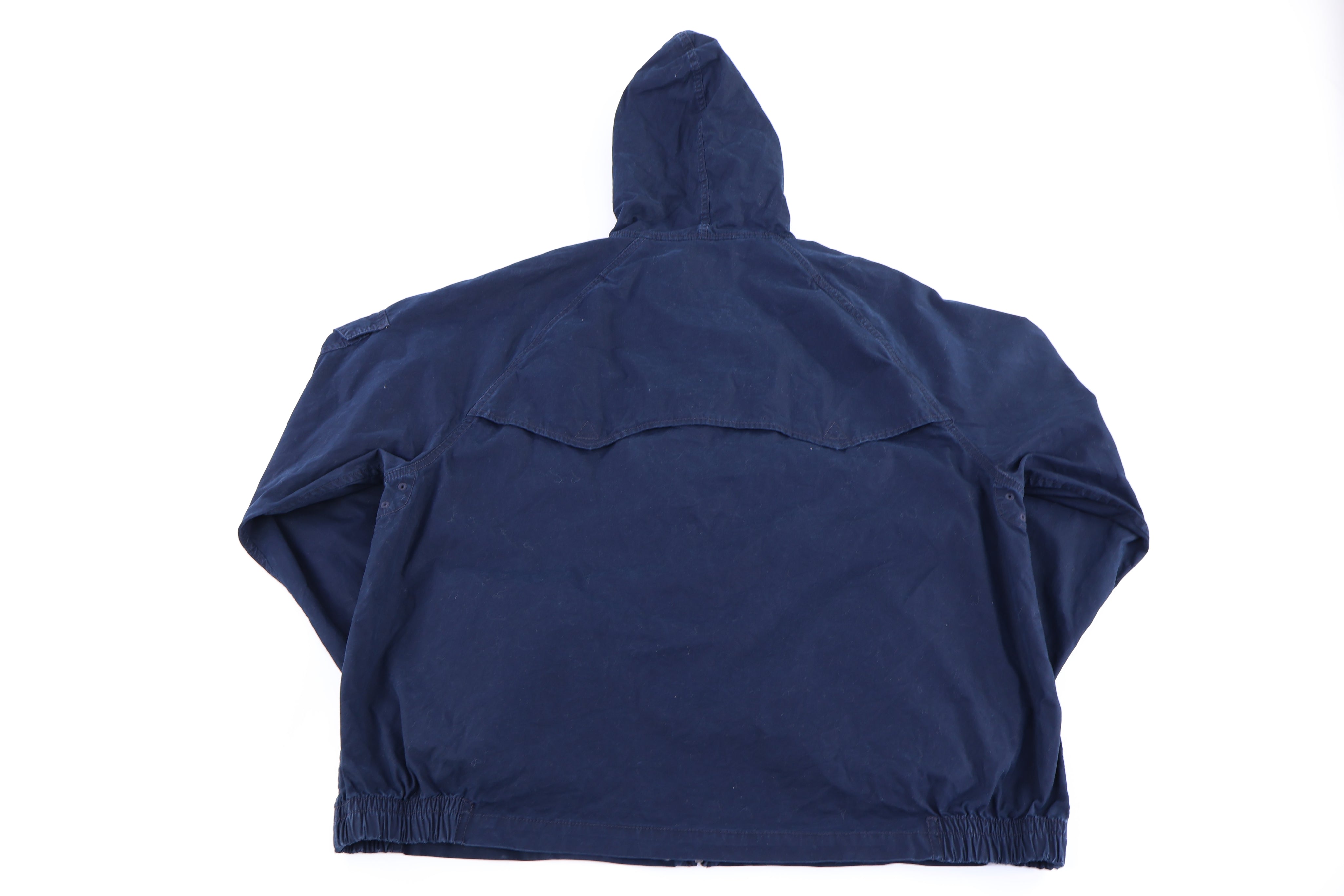Polo Ralph Lauren Embroidered Logo Navy Blue Full Zip Jacket - Jacket - Thrifted Threads