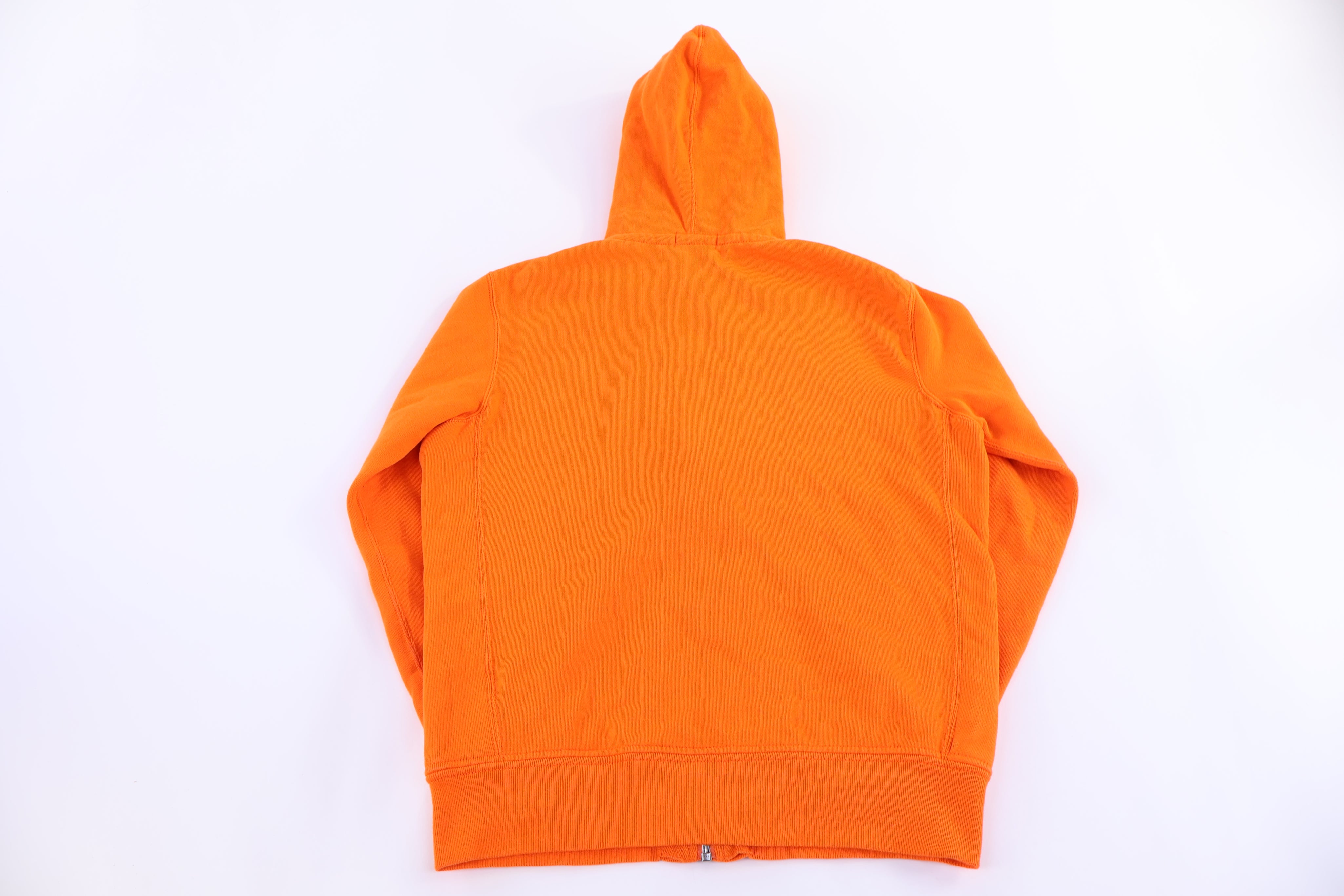 Polo Ralph Lauren Embroidered Logo Orange Full Zip Jacket - Jacket - Thrifted Threads