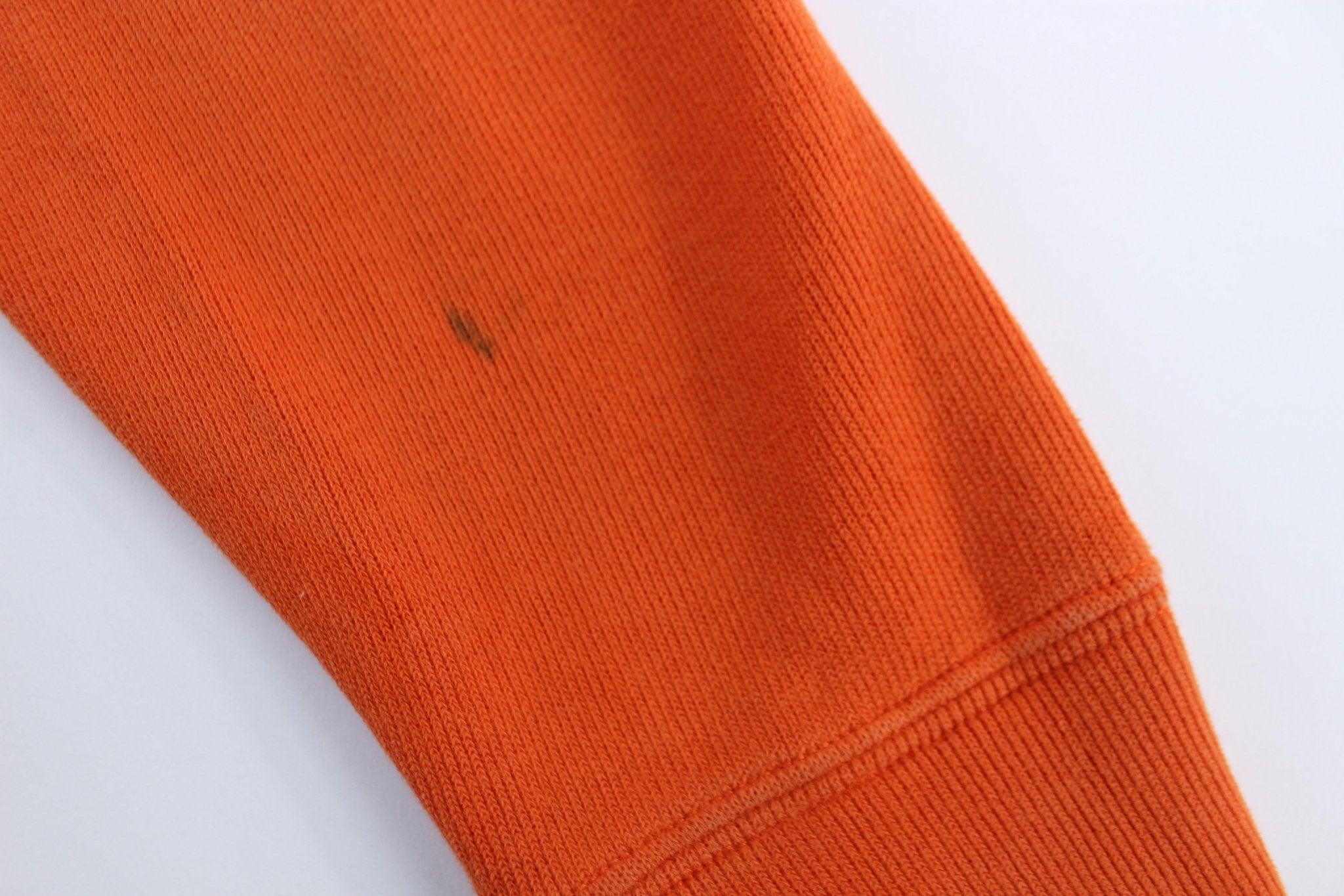 Polo Ralph Lauren Embroidered Logo Orange Quarter Zip Sweater - Sweater - Thrifted Threads