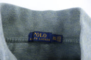Polo Ralph Lauren Embroidered Logo Quarter Zip Sweater - Sweater - Thrifted Threads