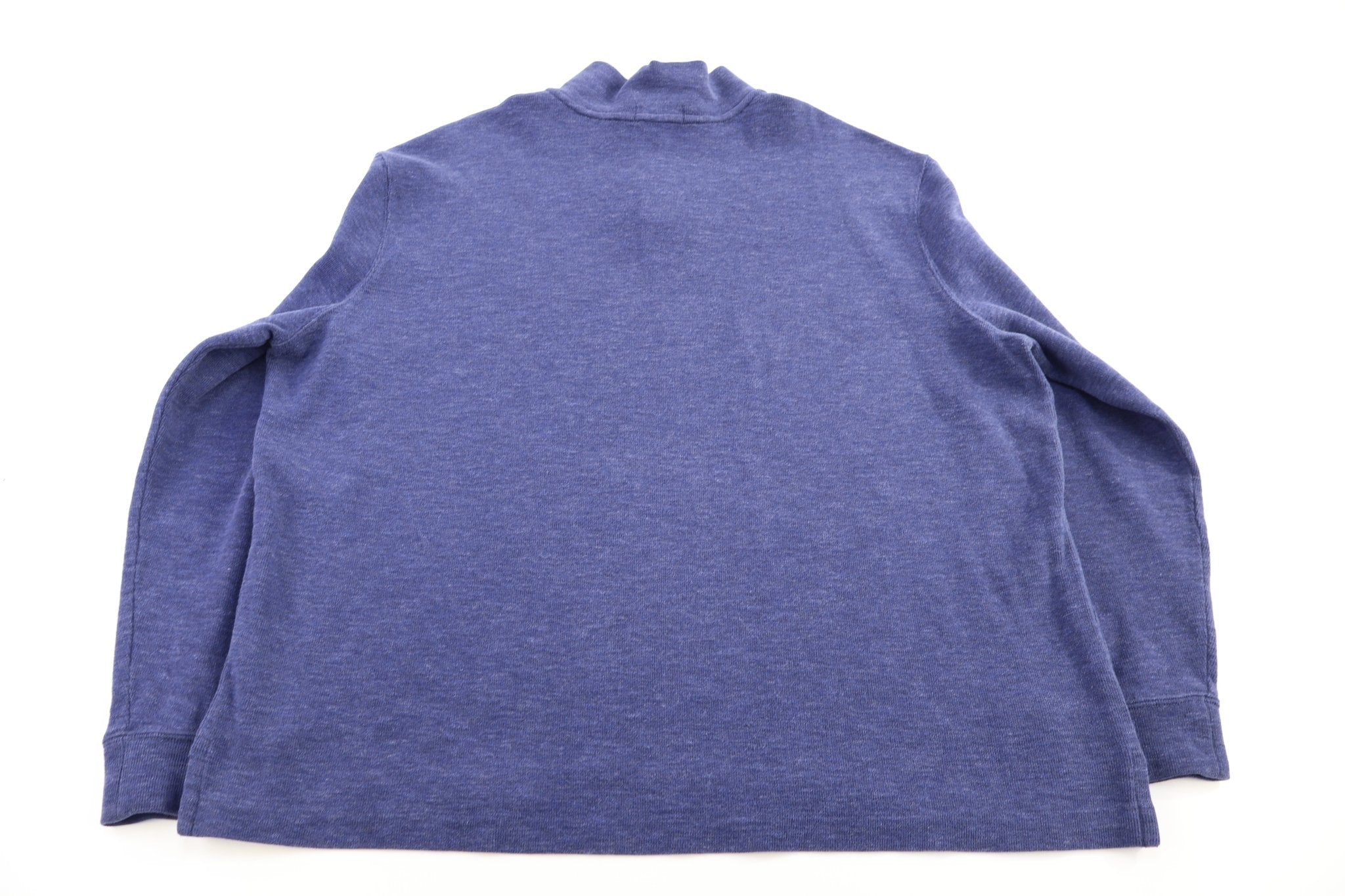 Polo Ralph Lauren Embroidered Logo Quarter Zip Sweater - Sweater - Thrifted Threads