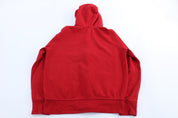 Polo Ralph Lauren Embroidered Logo Red Full Zip Hooded Jacket - jacket - Thrifted Threads