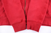 Polo Ralph Lauren Embroidered Logo Red Full Zip Jacket - Jacket - Thrifted Threads