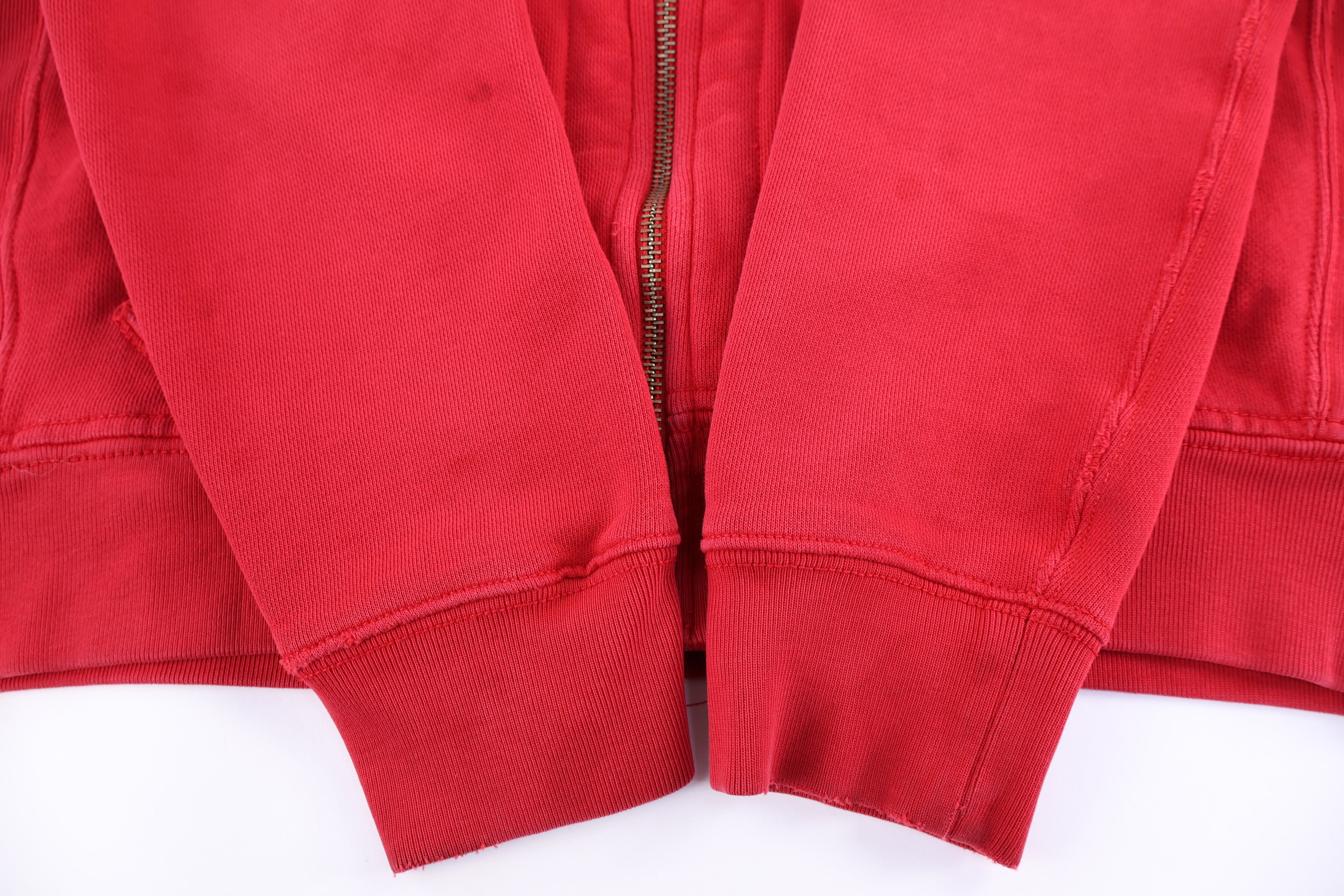 Polo Ralph Lauren Embroidered Logo Red Full Zip Jacket - Jacket - Thrifted Threads