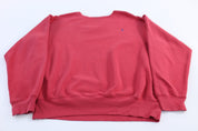 Polo Ralph Lauren Embroidered Logo Red Pullover Sweater - ThriftedThreads.com