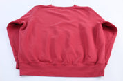 Polo Ralph Lauren Embroidered Logo Red Pullover Sweater - ThriftedThreads.com