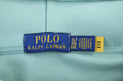 Polo Ralph Lauren Embroidered Logo Teal Full Zip Hoodie - Jacket - Thrifted Threads