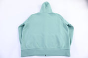 Polo Ralph Lauren Embroidered Logo Teal Full Zip Hoodie - Jacket - Thrifted Threads