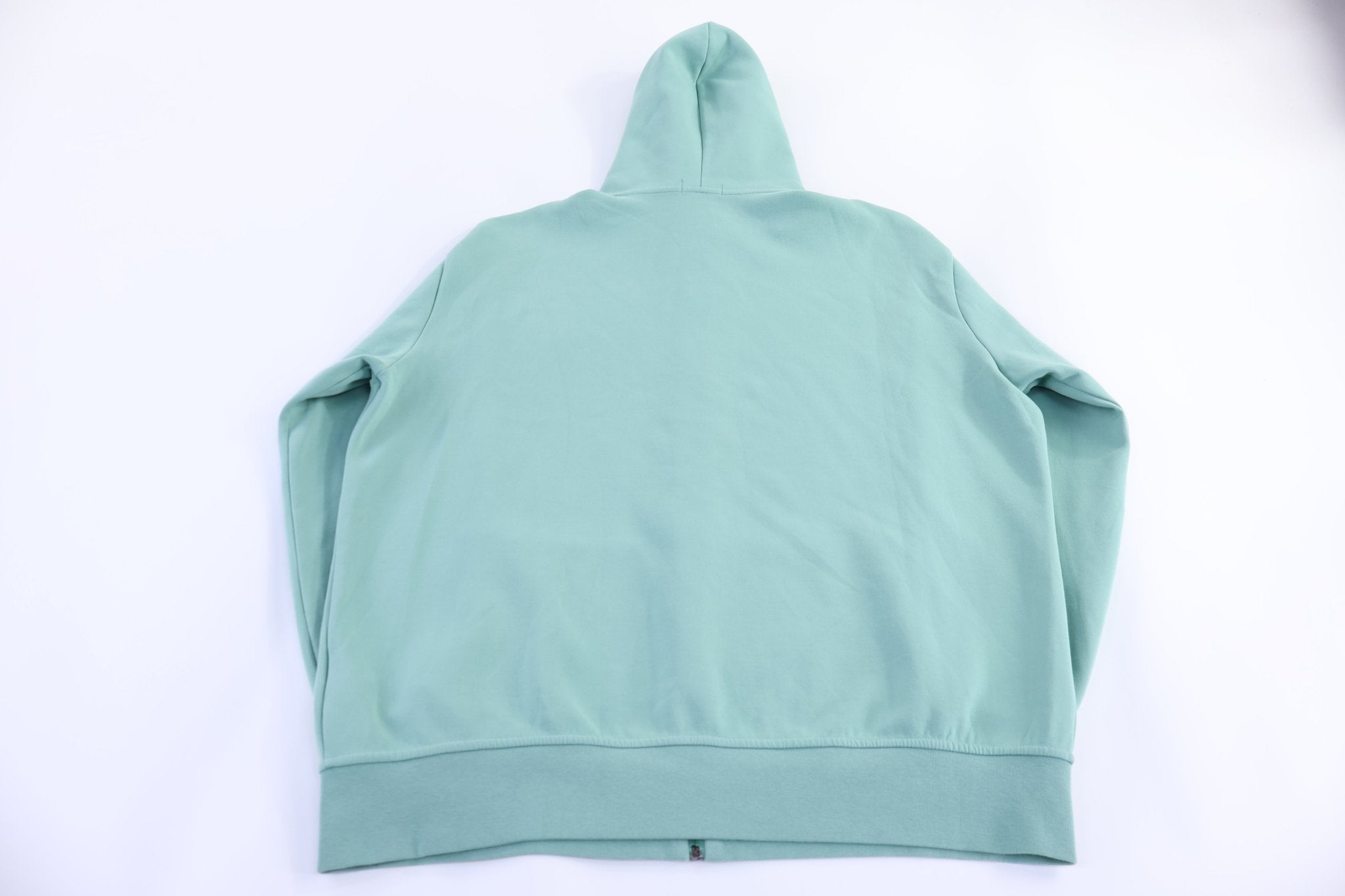 Polo Ralph Lauren Embroidered Logo Teal Full Zip Hoodie - Jacket - Thrifted Threads