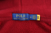 Polo Ralph Lauren Full Zip Red Hoodie - Jacket - Thrifted Threads